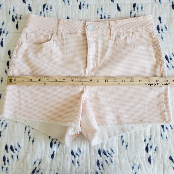 LC Lauren Conrad Pink Shorts Sz 12 - Picture 6 of 11